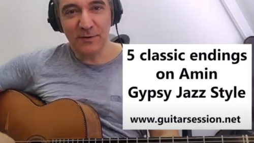 Gypsy jazz endings