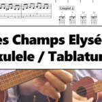 Les champs elysees ukulele